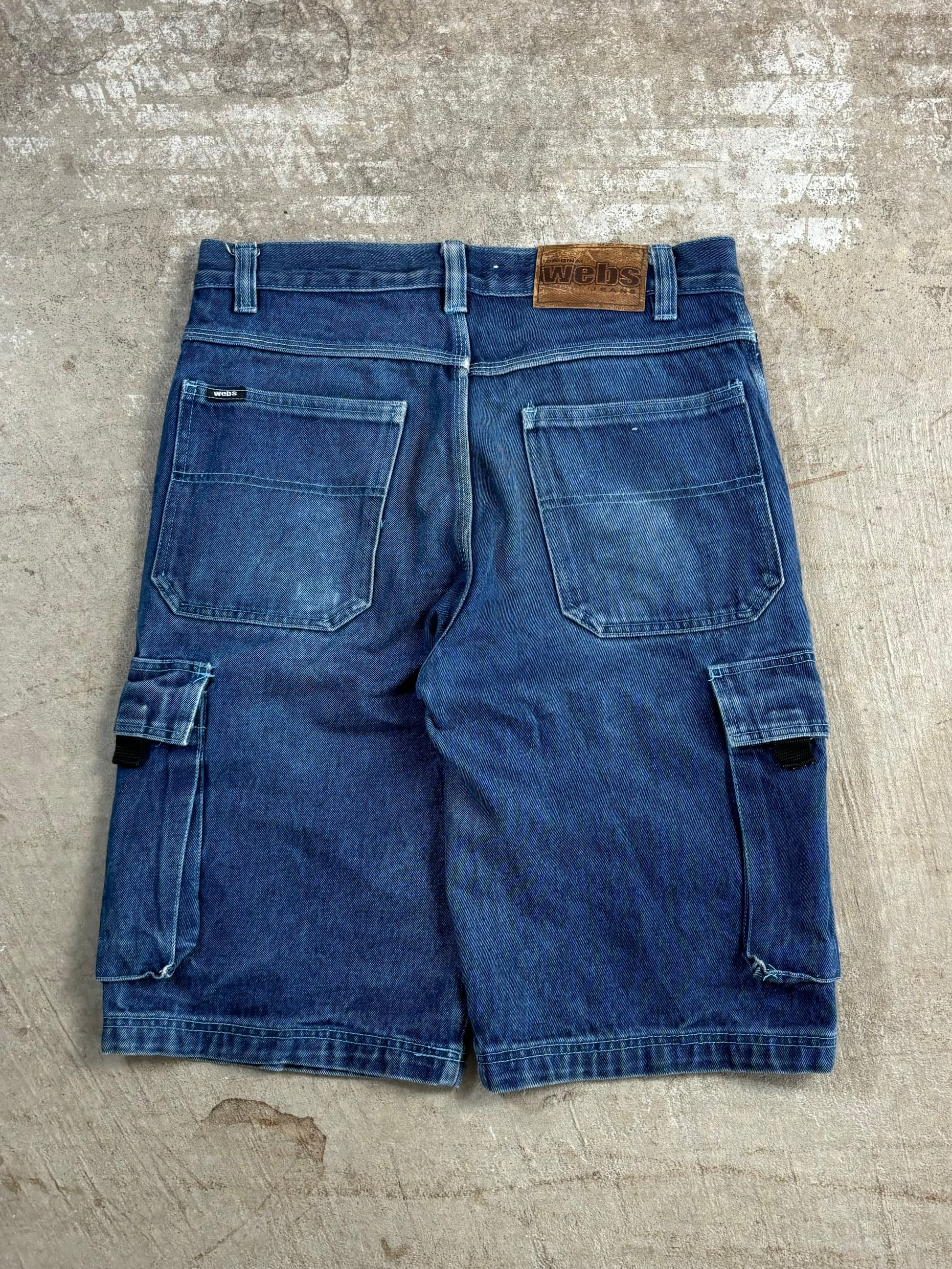 (30) 2000s Webs Cargo Jorts – Concept44