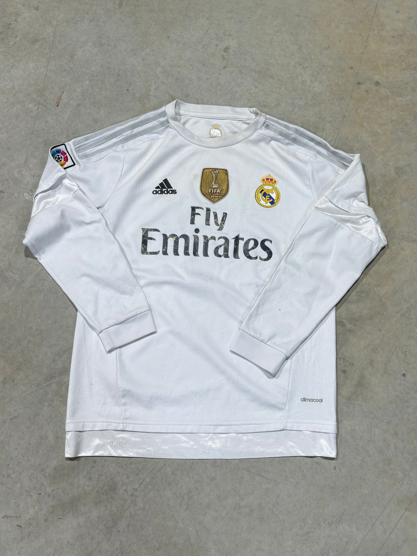 (S) Adidas Real Madrid Ronaldo Long Sleeve Jersey