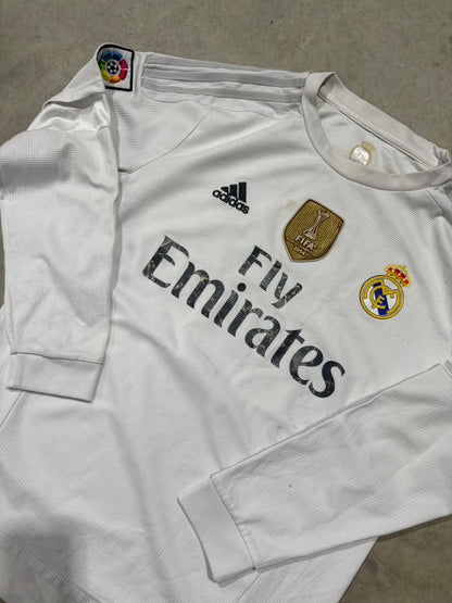 (S) Adidas Real Madrid Ronaldo Long Sleeve Jersey