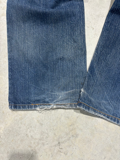 (34) Bootleg Evisu Jeans