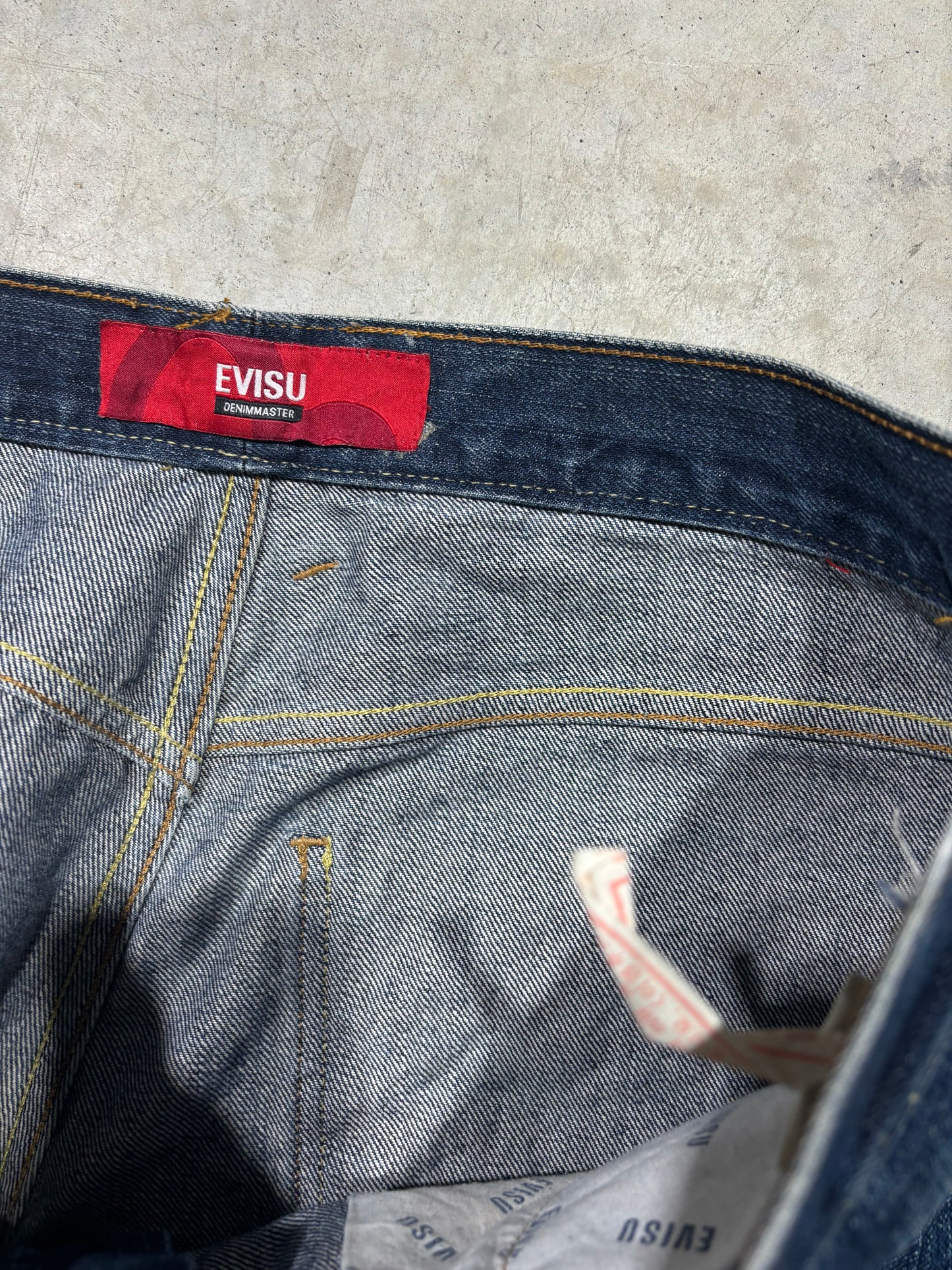 (34) Bootleg Evisu Jeans