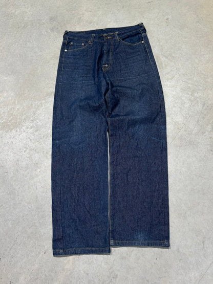 (34) Bootleg Evisu Dragon Jeans